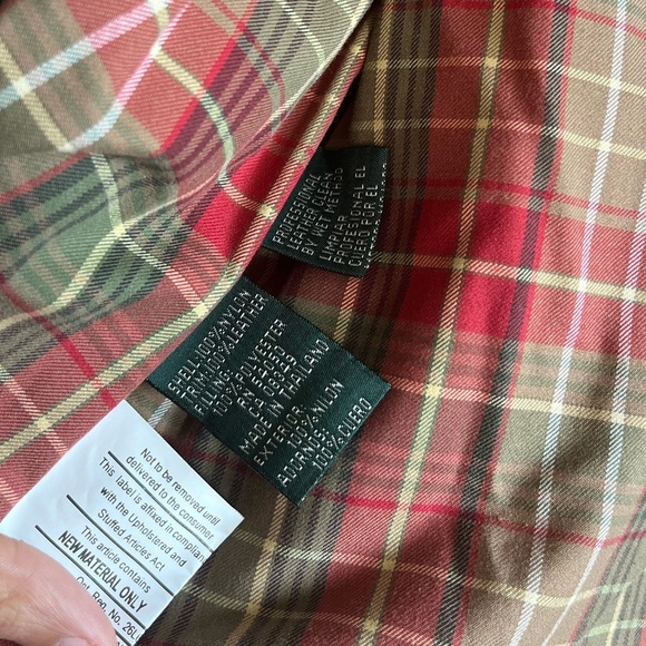 Lauren R.L Equestrian Quilted Nylon Leather Trimmed Jacket - Picture 12 of 16